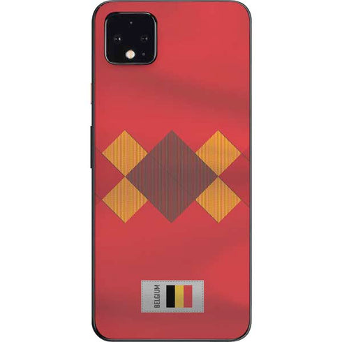 Belgium Soccer Flag Google Pixel 4 XL Skin